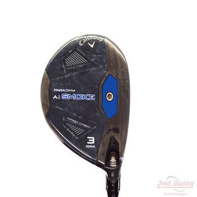 Callaway Paradym Ai Smoke Max Fairway Wood 3 Wood 3W 15° Mitsubishi Tensei AV-XLINK Blue 75 Graphite Stiff Right Handed 44.5in