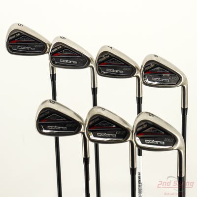 Mint Cobra DS-ADAPT MAX Iron Set 5-PW GW FST KBS PGI 75 Graphite Regular Right Handed STD