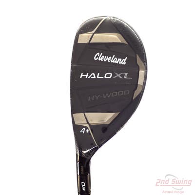 Mint Cleveland HALO XL HY-WOOD Hybrid 4 Hybrid 20° Aldila Ascent PL 40 Graphite Ladies Left Handed 40.75in