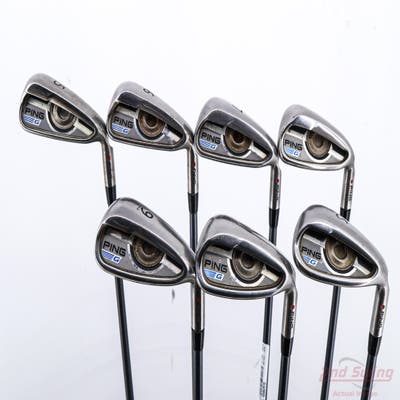 Ping 2016 G Iron Set 5-PW SW Ping CFS 65 Graphite Graphite Senior Right Handed Red dot +1/2"