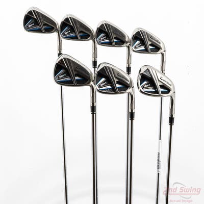 TaylorMade SIM MAX Iron Set 4-PW FST KBS MAX 85 Steel Stiff Right Handed -1/4"