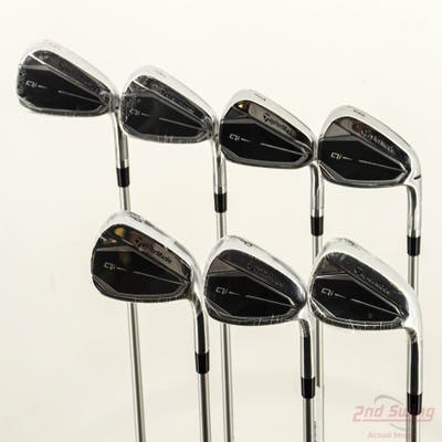 Mint TaylorMade Qi Iron Set 5-PW AW Fujikura Speeder NX TCS 40 Graphite Ladies Right Handed -1 1/4"