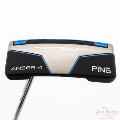 Ping 2025 Scottsdale Anser 4 Putter Steel Left Handed Black Dot 35.0in