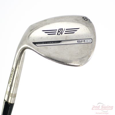 Titleist Vokey SM10 Raw Wedge Lob LW 60° 12 Deg Bounce D Grind True Temper Dynamic Gold Mid 115 S300 Steel Stiff Left Handed 35.5in