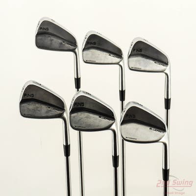 Ping Blueprint Iron Set 4-9 Iron Oban CT-115 Steel Stiff Right Handed Black Dot +3/4"