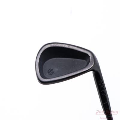 Stix Golf All Black Single Iron Pitching Wedge PW Stix Graphite Stiff Right Handed 35.5in