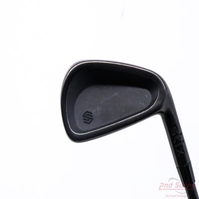 Stix Golf All Black Single Iron 7 Iron Stix Graphite Stiff Right Handed 37.0in