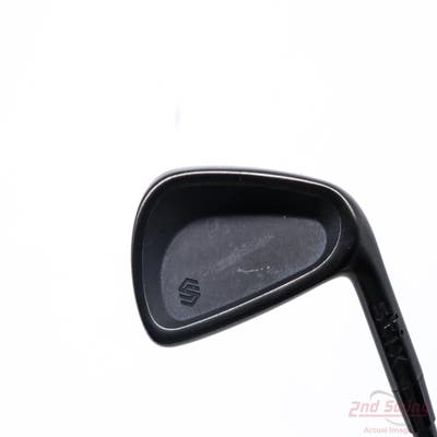 Stix Golf All Black Single Iron 6 Iron Stix Graphite Stiff Right Handed 37.5in