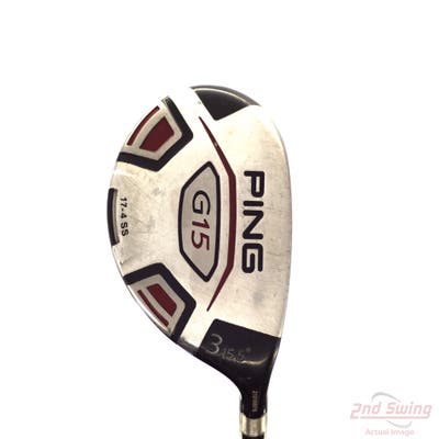 Ping G15 Fairway Wood 3 Wood 3W 15.5° Graphite Stiff Right Handed 43.0in