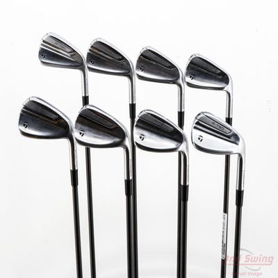 TaylorMade 2019 P790 Iron Set 4-PW AW UST Recoil 760 ES SMACWRAP BLK Graphite Regular Right Handed STD