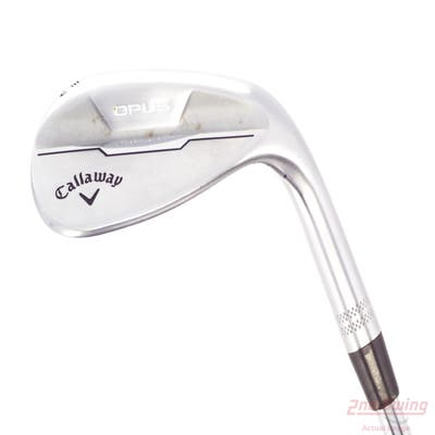 Mint Callaway Opus Brushed Chrome Wedge Lob LW 58° 12 Deg Bounce W Grind True Temper Dynamic Gold Mid 115 Wedge Steel Wedge Flex Right Handed 35.0in