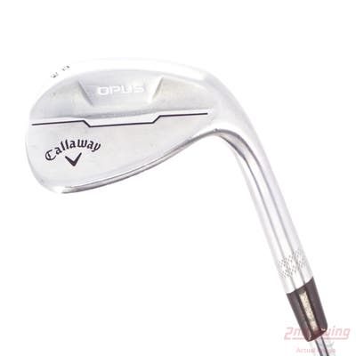 Callaway Opus Brushed Chrome Wedge Lob LW 60° 12 Deg Bounce W Grind True Temper Dynamic Gold Mid 115 Wedge Steel Wedge Flex Right Handed 35.0in