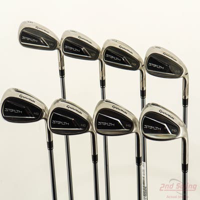 TaylorMade Stealth HD Iron Set 5-PW AW SW Fujikura Speeder NX Red 50 Graphite Regular Right Handed -1/4"