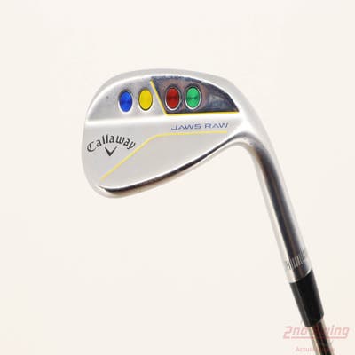 Callaway Jaws Raw Chrome Wedge Sand SW 56° 10 Deg Bounce S Grind UST Mamiya Recoil Wedge Graphite Ladies Right Handed 34.5in
