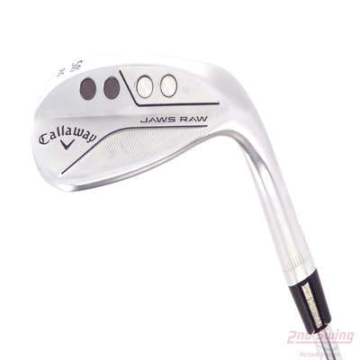 Callaway Jaws Raw Chrome Wedge Lob LW 58° 8 Deg Bounce C Grind True Temper Dynamic Gold Spinner Tour Issue 115 Steel Wedge Flex Right Handed 35.0in