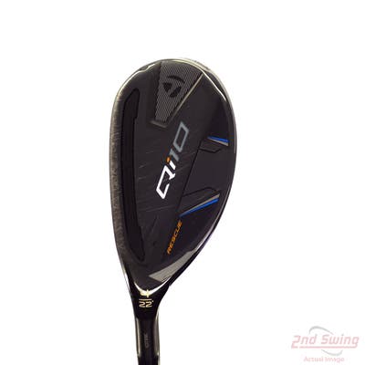 TaylorMade Qi10 Hybrid 4 Hybrid 22° Fujikura Ventus TR Blue 7 Graphite Stiff Left Handed 40.5in