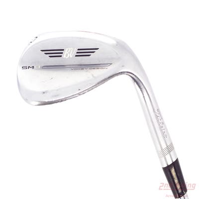 Titleist Vokey SM9 Tour Chrome Wedge Lob LW 60° 8 Deg Bounce M Grind Nippon NS Pro 950GH Steel Regular Right Handed 35.0in