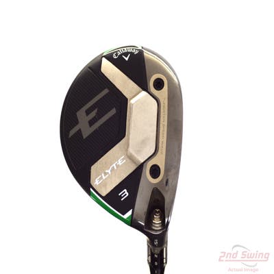 Callaway Elyte Fairway Wood 3 Wood 3W 15° Project X Denali Charcoal 60 Graphite Stiff Right Handed 43.25in
