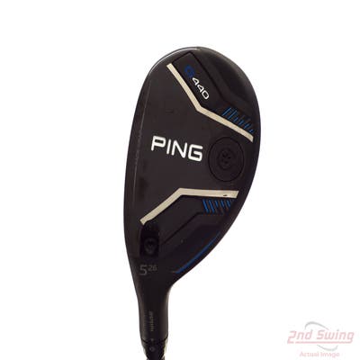Ping G440 Hybrid 5 Hybrid 26° Alta CB Blue 70 Graphite Stiff Left Handed 39.25in