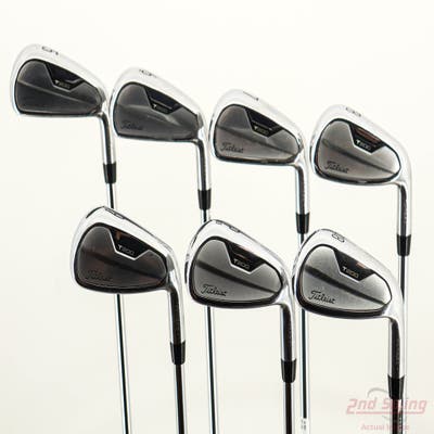 Titleist 2021 T200 Iron Set 5-PW AW True Temper AMT Black S300 Steel Stiff Right Handed STD