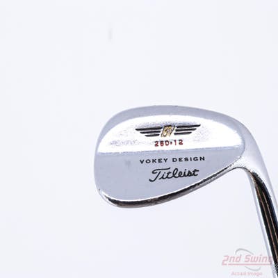 Titleist Vokey Chrome 200 Wedge Lob LW 60° 12 Deg Bounce True Temper Dynamic Gold Steel Wedge Flex Right Handed 35.0in