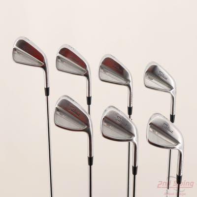 Titleist 2023 T150 Iron Set 4-PW True Temper Dynamic Gold 120 Steel X-Stiff Right Handed +1/4"