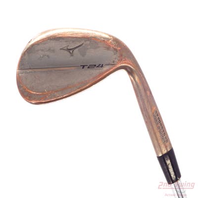 Mizuno T24 Denim Copper Wedge Lob LW 58° 10 Deg Bounce V Grind True Temper Dynamic Gold Tour Issue S400 Steel Stiff Right Handed 35.0in