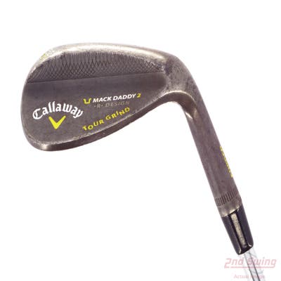 Callaway Mack Daddy 2 Tour Grind Slate Wedge Lob LW 58° 9 Deg Bounce T Grind True Temper Dynamic Gold Steel Wedge Flex Right Handed 36.0in