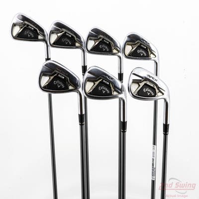 Callaway Apex DCB 21 Iron Set 4-PW Project X Catalyst 65 Graphite Regular Right Handed STD