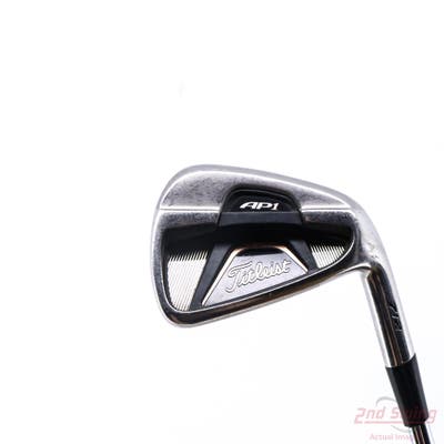 Titleist 712 AP1 Single Iron 6 Iron Stock Steel Shaft Steel Regular Right Handed 36.25in