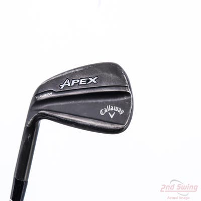 Callaway Apex TiFusion Single Iron Pitching Wedge PW Mitsubishi MMT 70 IR Graphite Regular Left Handed 36.0in