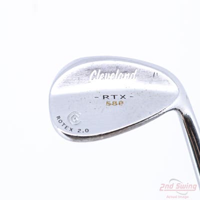 Cleveland 588 RTX 2.0 Tour Satin Wedge Lob LW 58° 10 Deg Bounce True Temper Dynamic Gold Steel Wedge Flex Right Handed 36.0in