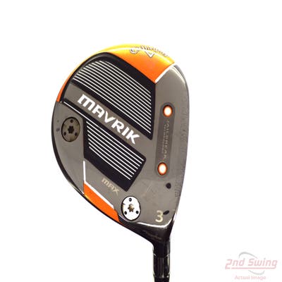 Callaway Mavrik Max Fairway Wood 3 Wood 3W UST Mamiya Helium Black 4 Graphite Senior Right Handed 43.0in