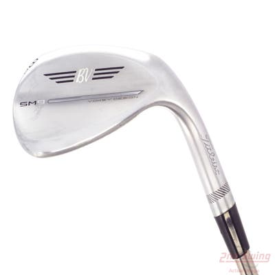 Titleist Vokey SM9 Tour Chrome Wedge Lob LW 58° 12 Deg Bounce D Grind UST Mamiya Recoil ESX 460 F4 Graphite Stiff Right Handed 34.5in
