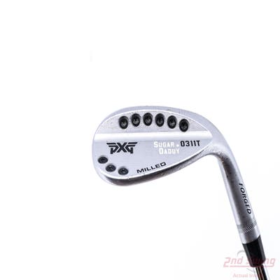 PXG 0311T Sugar Daddy Chrome Wedge Lob LW 60° 9 Deg Bounce Stock Steel Shaft Steel Wedge Flex Right Handed 35.5in