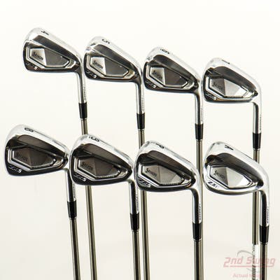 Srixon ZXi5 Iron Set 4-PW AW Aerotech SteelFiber i80cw Graphite Regular Right Handed STD