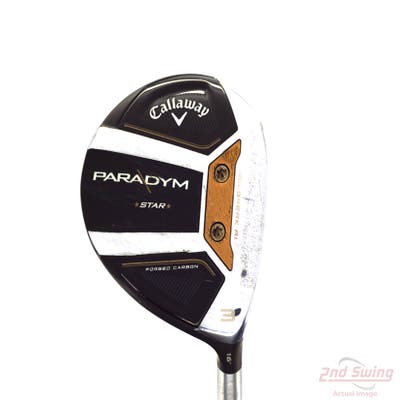 Callaway Paradym Star Fairway Wood 3 Wood 3W 16° Aldila Ascent PL 50 Graphite Senior Right Handed 43.5in