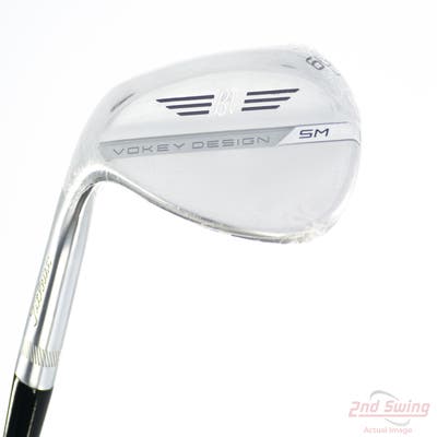 Mint Titleist Vokey SM8 Tour Chrome Wedge Lob LW 60° 4 Deg Bounce L Grind Titleist Vokey BV Steel Wedge Flex Left Handed