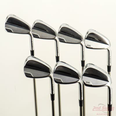 Ping i530 Iron Set 4-PW UST Mamiya Recoil ESX 460 F2 Graphite Senior Right Handed Black Dot STD