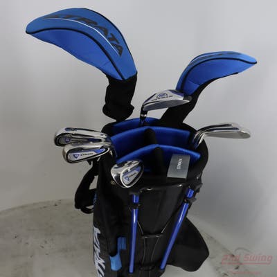 Callaway Strata 12 Piece Mens Complete Golf Club Set Steel Uniflex Right Handed