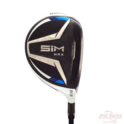 TaylorMade SIM MAX Fairway Wood 3 Wood 3W 15° Fujikura Ventus Blue 5 Graphite Regular Right Handed 43.25in