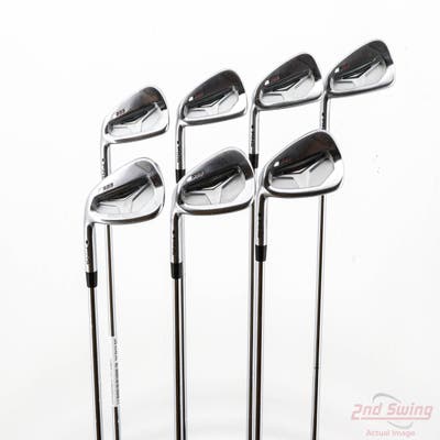 Ping S55 Iron Set 4-PW True Temper Dynamic Gold S200 Steel Stiff Left Handed Black Dot +1/4"