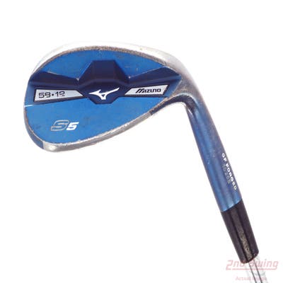 Mizuno S5 Blue Ion Wedge Lob LW 58° 12 Deg Bounce FST KBS Tour 90 Steel Regular Right Handed 36.0in