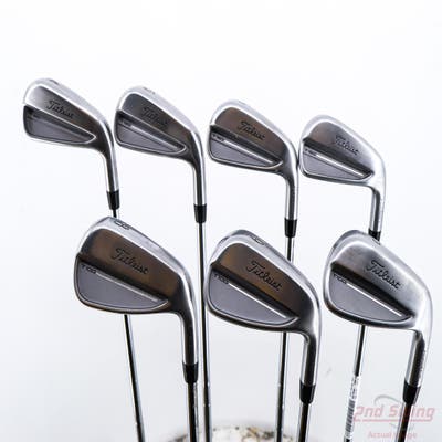 Titleist 2025 T100 Iron Set 4-PW FST KBS Tour Steel X-Stiff Right Handed +1/2"