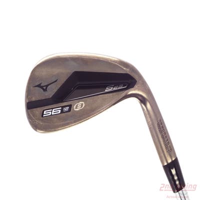 Mizuno S23 Copper Cobalt Wedge Sand SW 56° 12 Deg Bounce S Grind FST KBS Hi-Rev 2.0 Steel Wedge Flex Right Handed 35.5in
