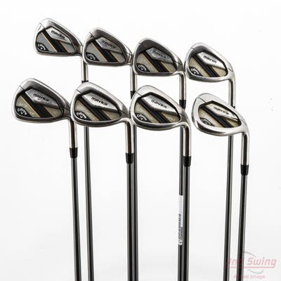 Callaway Mavrik Iron Set 5-PW AW SW Project X Catalyst 55 Graphite Senior Right Handed STD