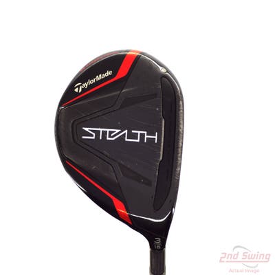TaylorMade Stealth Fairway Wood 3 Wood 3W 15° TM Fujikura Ventus Red 5 Graphite Regular Right Handed 43.25in