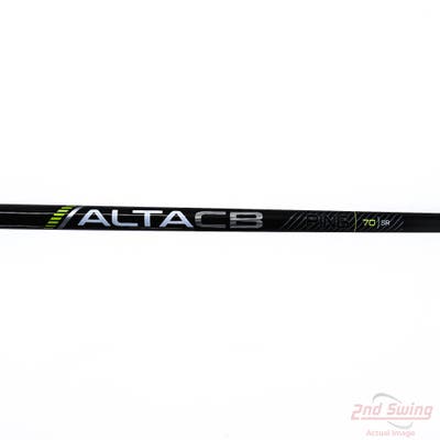 Used W/ Ping RH Adapter Ping ALTA CB 70 Black 70 Hybrid Shaft Senior 39.0in
