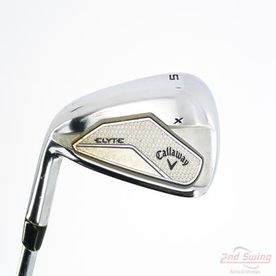 Callaway Elyte X Single Iron 5 Iron Callaway Stock Steel Steel Regular Left Handed 39.25in