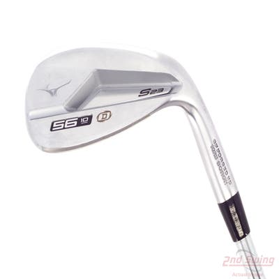 Mint Mizuno S23 Satin Chrome Wedge Sand SW 56° 10 Deg Bounce D Grind FST KBS Hi-Rev 2.0 115 Steel Wedge Flex Right Handed 35.0in